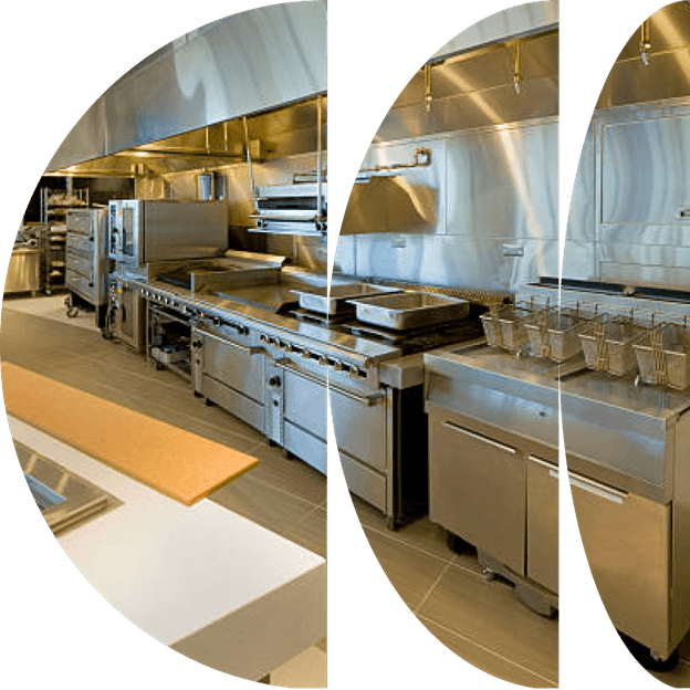 kitchen curved